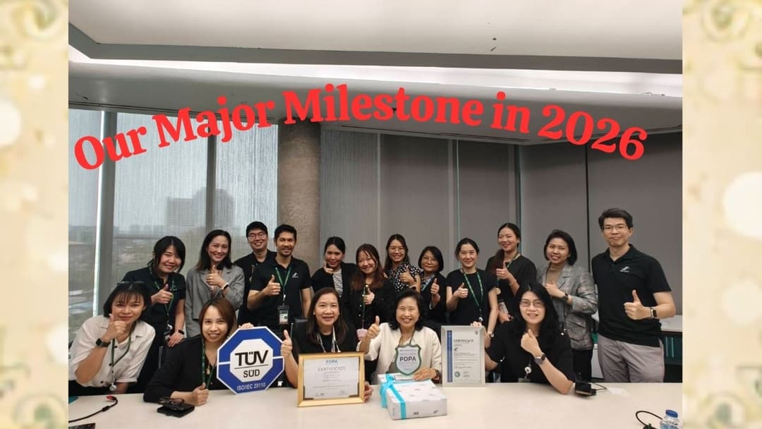 ก้าวสำคัญขององค์กรในต้นปี2569